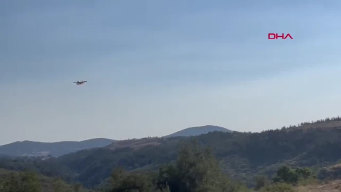  Bursa Valiliği: 3 helikopter ile 3 uçak havadan destek sağlıyor