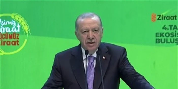 Cumhurbaşkanı Erdoğan: Tarım kredisi 700 milyar lirayı aşmış durumda