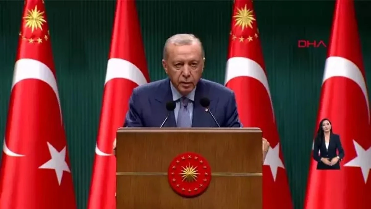 Cumhurbaşkanı Erdoğan'dan Kabine Toplantısı sonrası önemli açıklamalar