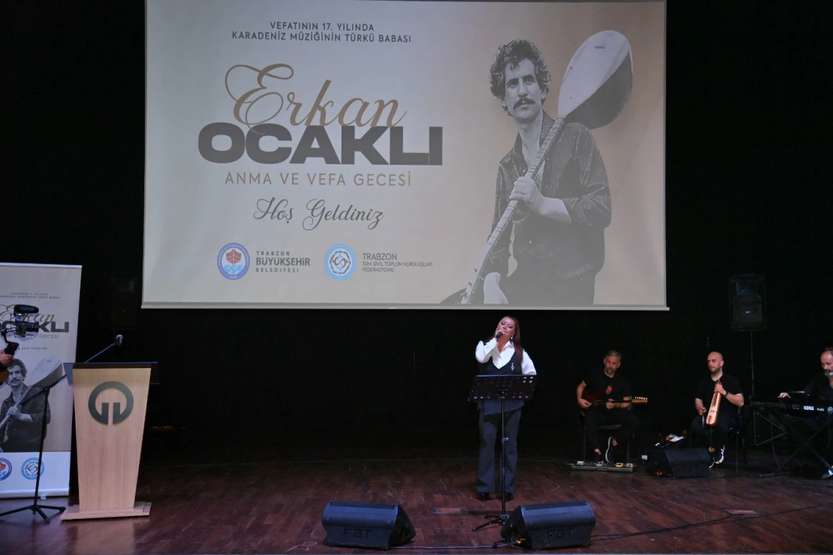 Erkan Ocaklı Vefatının 17'inci Yılında Özel Gecede Hatırlandı