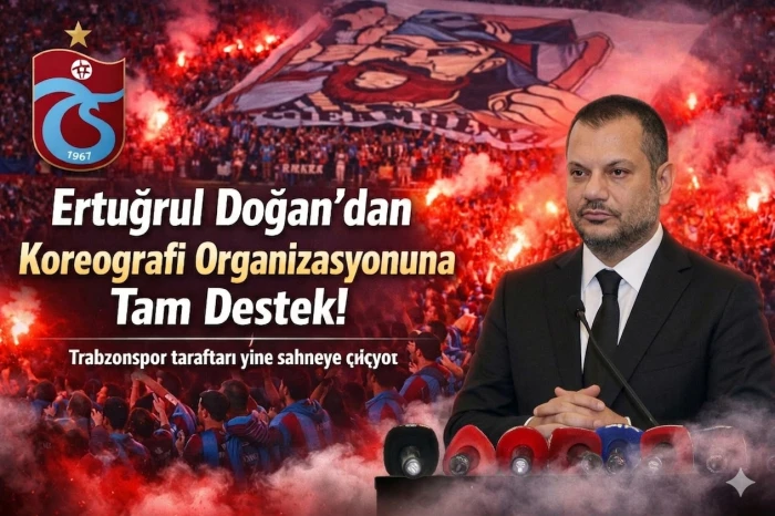 Ertuğrul Doğan'dan Koreografi Organizasyonuna Tam Destek
