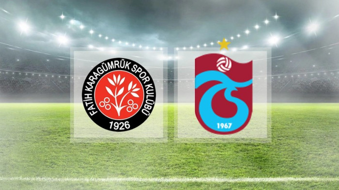 F. Karagümrük - Trabzonspor maçı ilk 11'leri belli oldu
