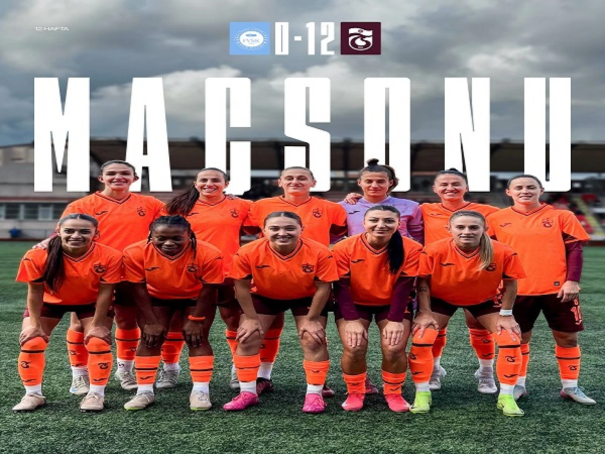 Fırtına Gol Oldu Yağdı: Trabzonspor Kadın Futbol Takımı Fatih Vatan Spor'u Farklı Geçti!