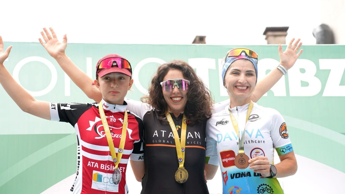 Gran Fondo Trabzon Bisiklet Yarışında Şampiyonlar Belli Oldu