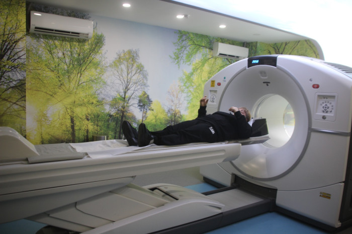 Gürcü hastanın kanser olduğu pozitron emisyon tomografisi ile belirlendi