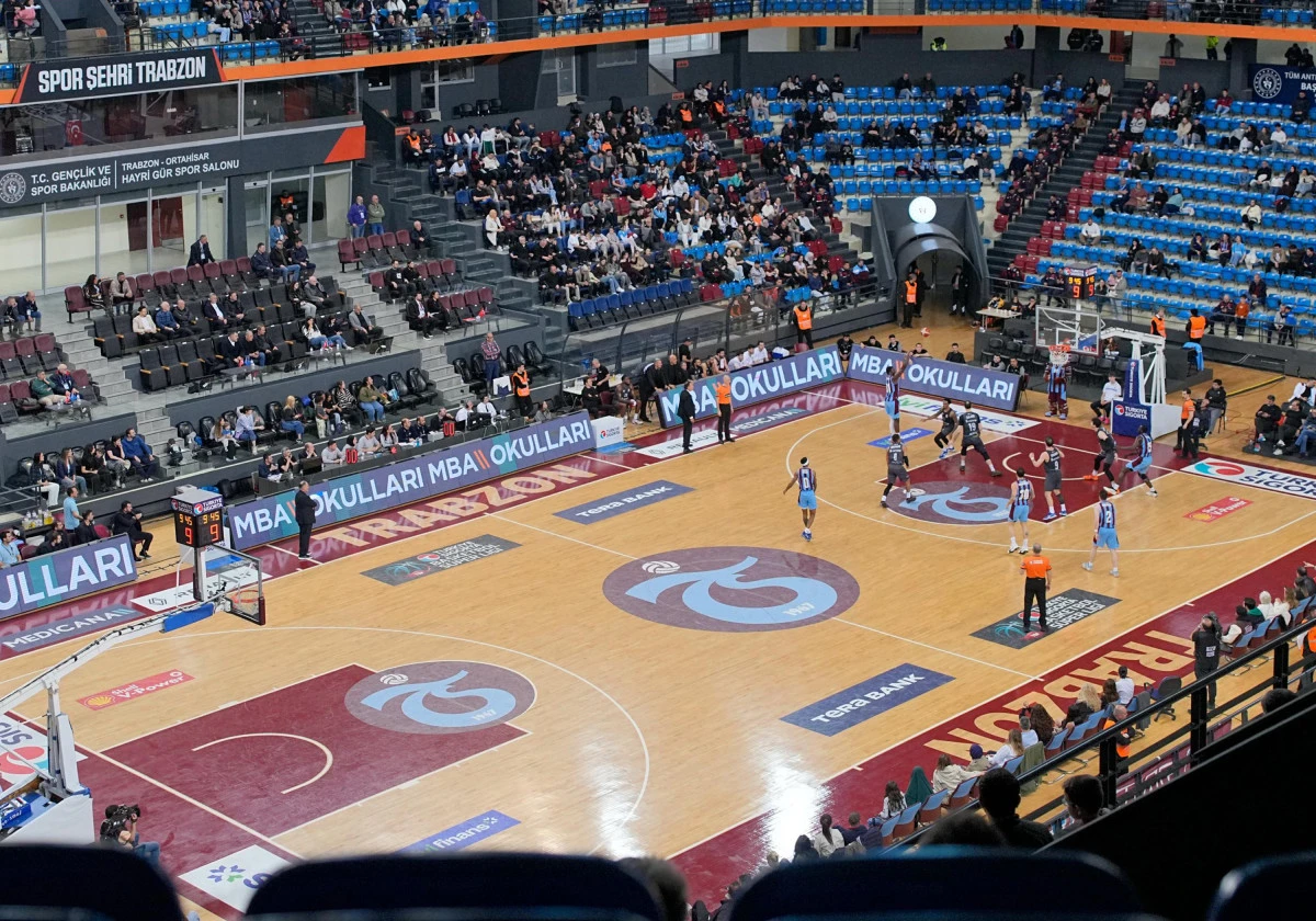 Hayri G&uuml;r&rsquo;de Şok! Trabzonspor Basketbolda Zirve Şansını Tepti