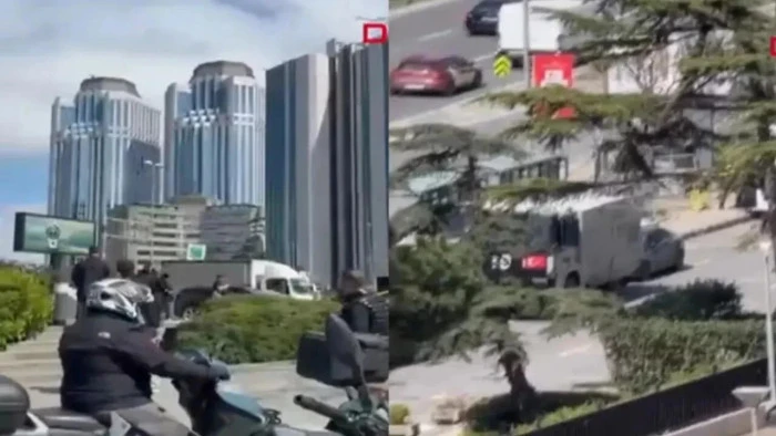 İstanbul Levent&rsquo;te İsrail Konsolosluğu Yakınında &Ccedil;atışma!