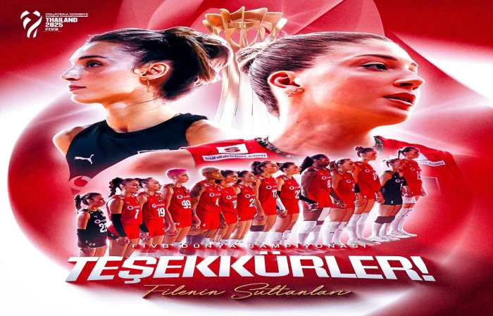 İtalya'ya 3-2 kaybeden Filenin Sultanları, dünya ikincisi oldu