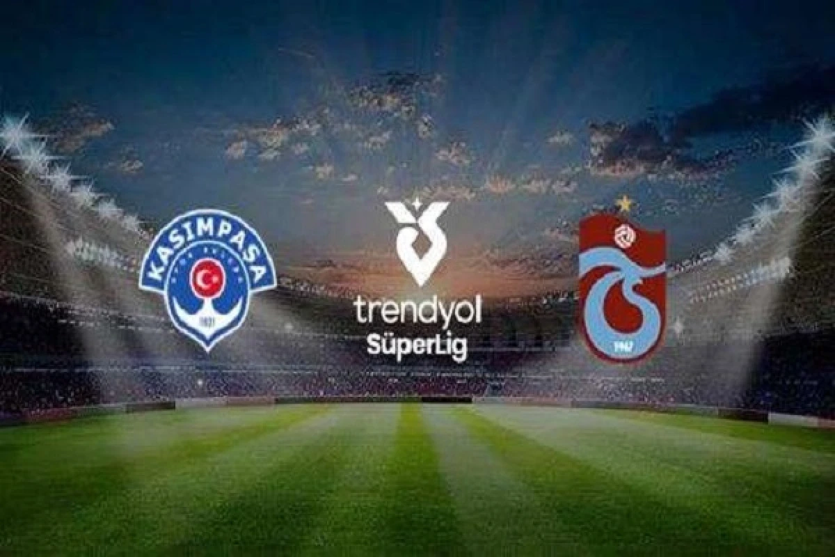 Kasımpaşa - Trabzonspor maçı ilk 11'leri belli oldu