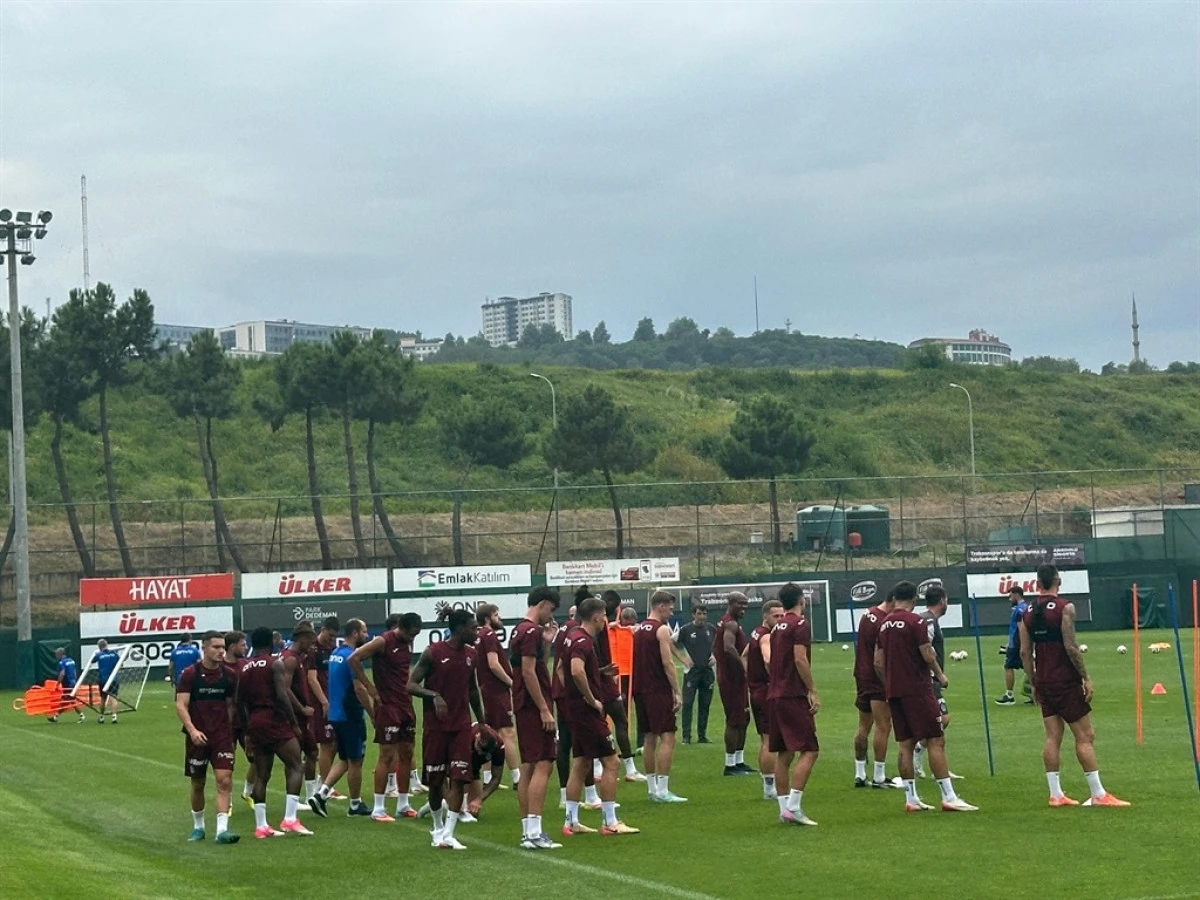 Kazeem Olaigbe, Trabzonspor ile ilk antrenmanına çıktı