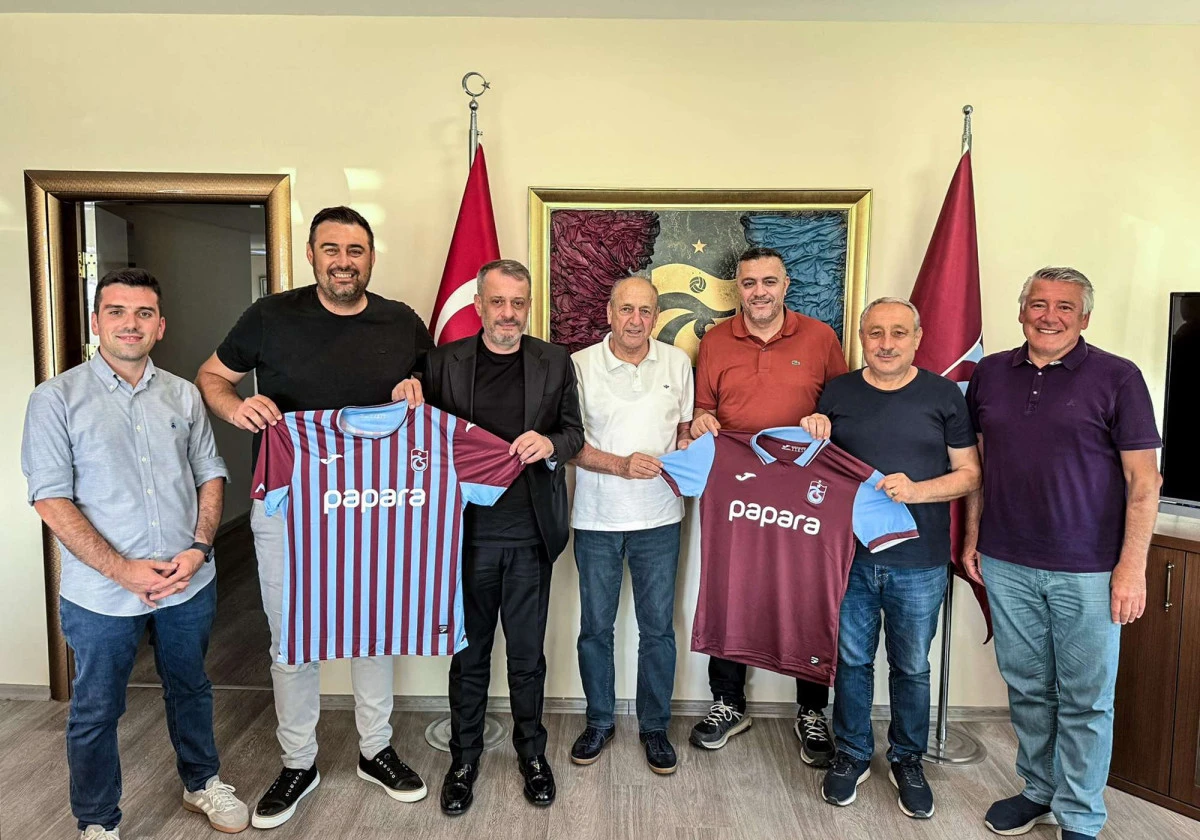 Kıbrıs Türk Futbol Federasyonu'ndan Trabzonspor'a ziyaret