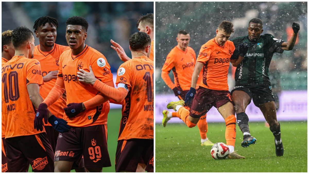 K&ouml;rfez&rsquo;de Mu&ccedil;i Fırtınası: Trabzonspor Kar Altında Kazandı!