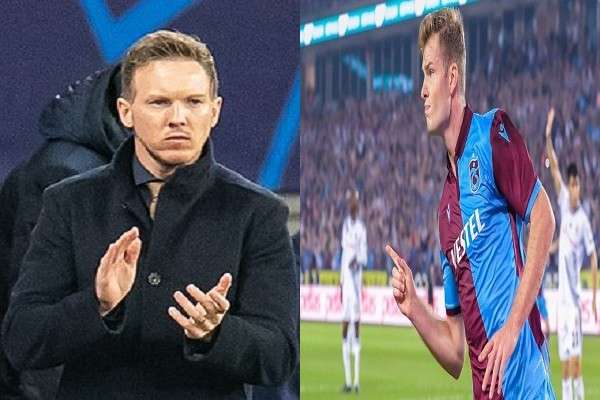 Leipzig’in hocası Nagelsmann Dünyada Sörloth gibi 50 tane forvet yok