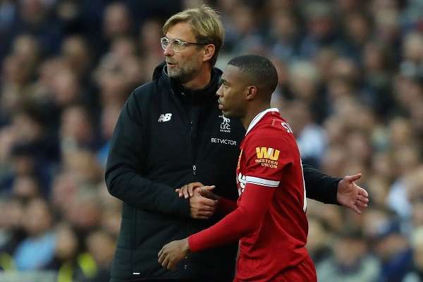 Liverpool'un menajeri Jurgen Klopp Sturridge'e övgü dolu sözlerle veda etti