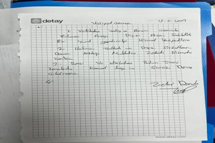 Mal varlığını FETÖ'ye bırakmış