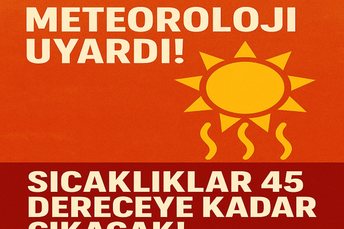 Meteoroloji uyardı! hava sıcaklıkları artacak