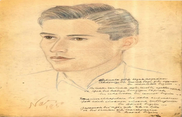 MİT, Nâzım Hikmet'e ait olduğu değerlendirilen arşiv belgesini paylaştı