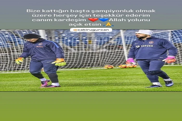 Onur Kıvrak’tan Uğurcan’a Destek: Allah Yolunu Açık Etsin
