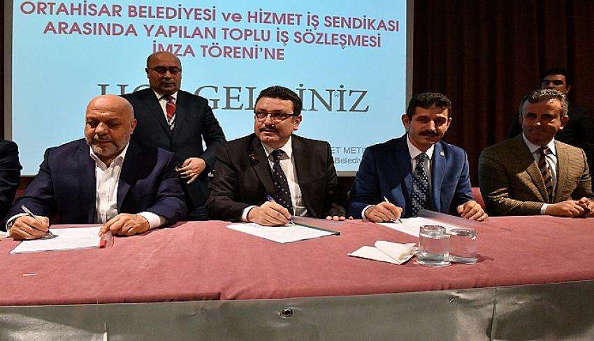 Trabzon Ortahisar Belediyesi Orbel &Ccedil;alışanlarına Y&uuml;zde 14 Zam