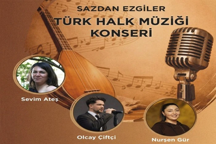Ortahisar'da T&uuml;rk&uuml; R&uuml;zgarı Esecek: 'Sazdan Ezgiler' Konseri Yarın!