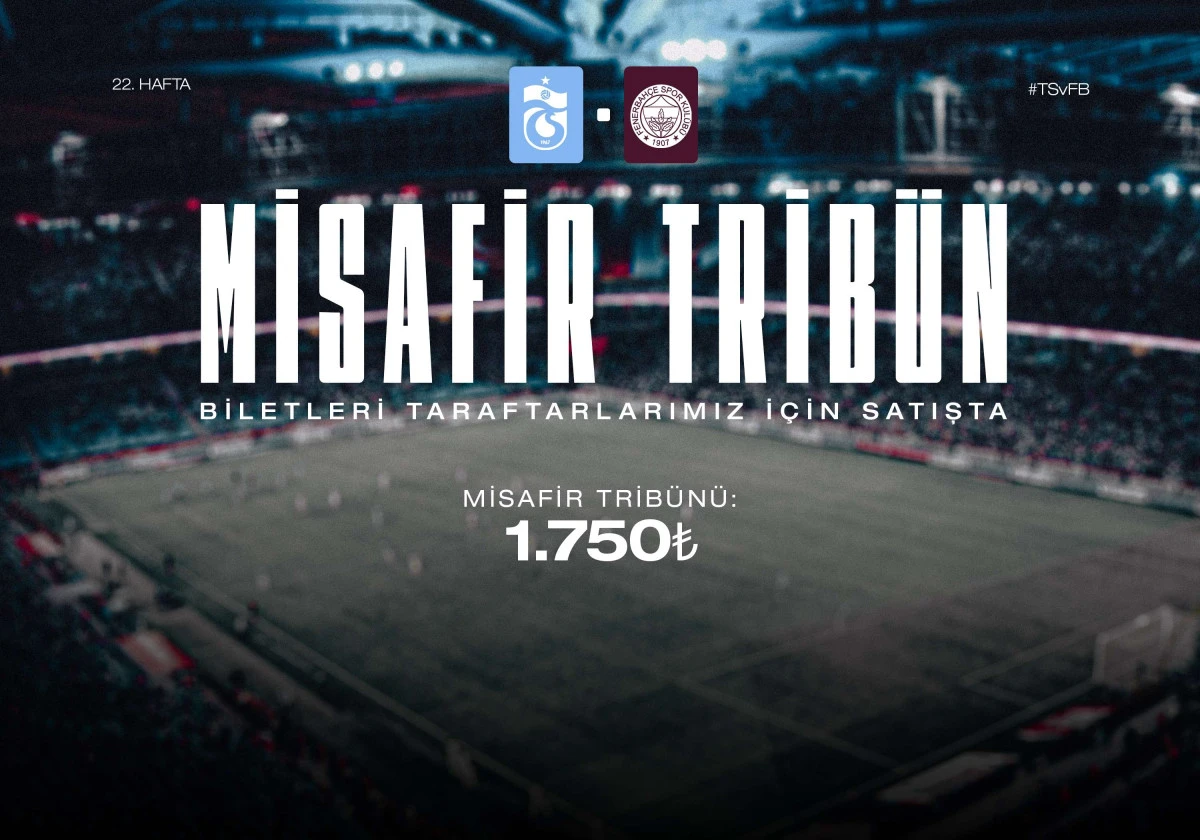 Papara Park&rsquo;ta MAHŞERİ Kalabalık: Misafir Trib&uuml;n&uuml; de Trabzonspor TARAFTARINA A&ccedil;ıldı!