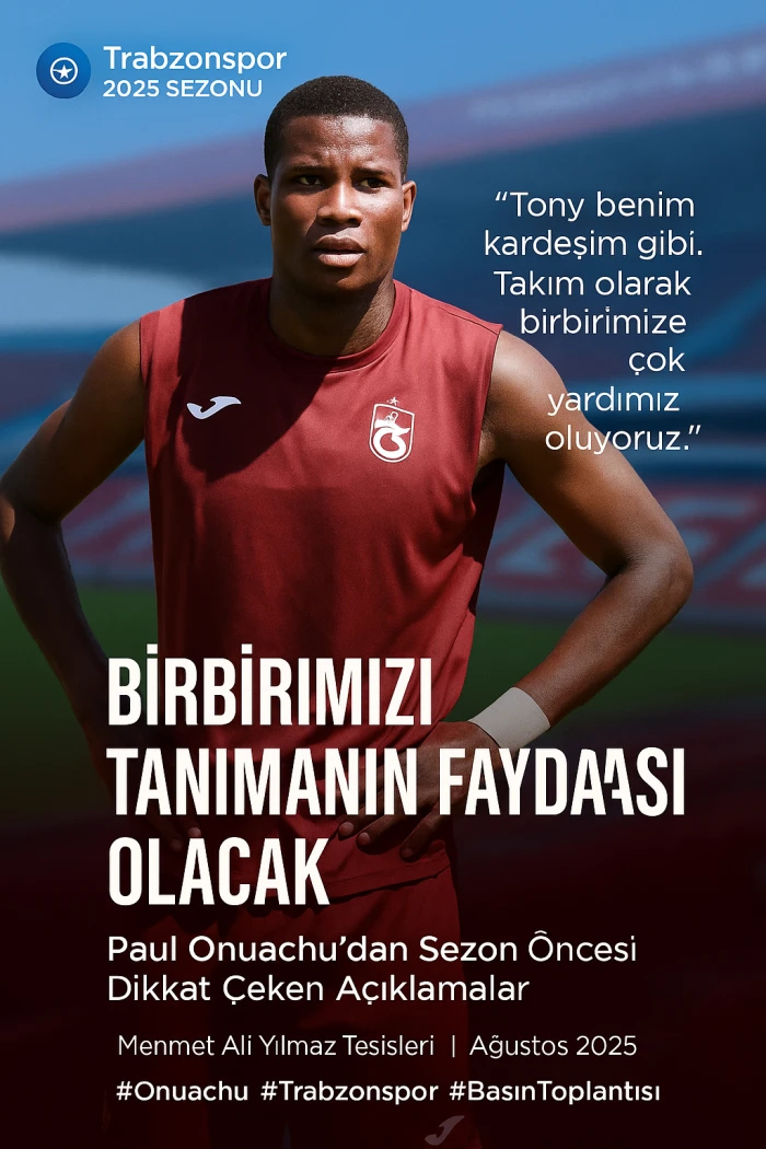 Paul Onuachu’dan Sezon Öncesi Dikkat Çeken Açıklamalar
