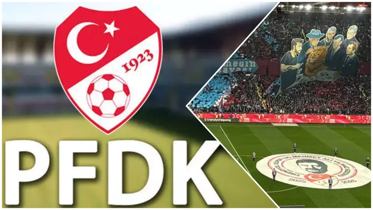 PFDK'dan Trabzonspor'a Derbi Faturası: Ceza Yağdı, Trib&uuml;nler Kapandı!