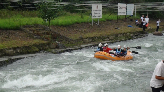 Rize’de Rafting Avrupa Kupası başladı