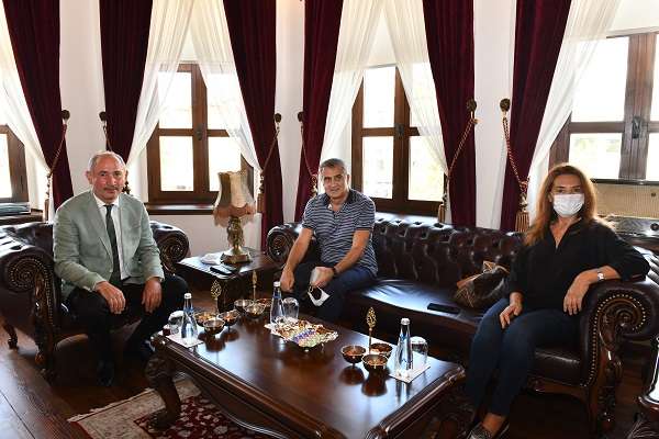Şenol Güneş'ten Trabzon Büyükşehir Belediye Başkan Vekili Atilla Ataman’a ziyaret
