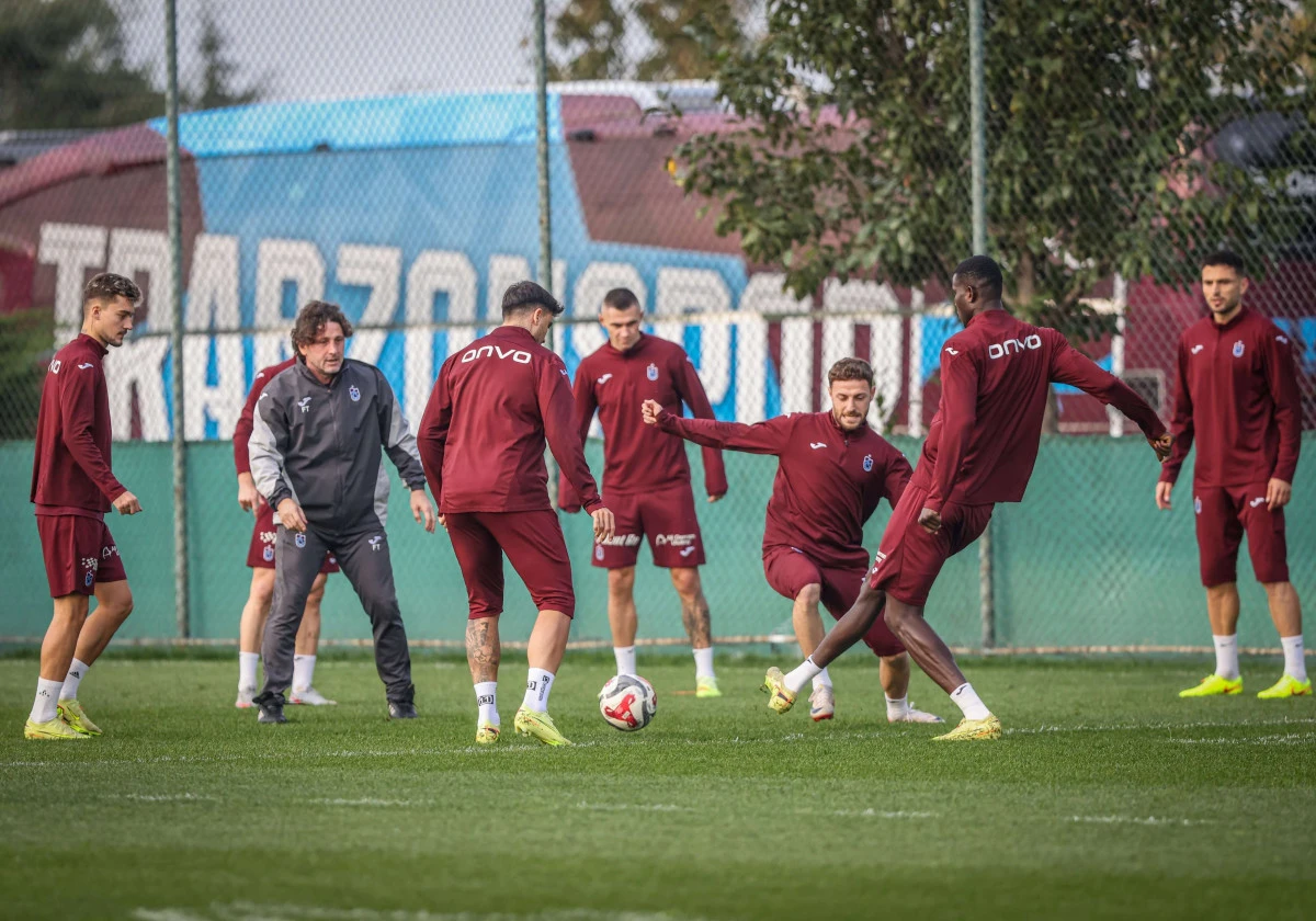SON TAKTİKLER VERİLDİ: Trabzonspor'da Alanyaspor Maçı Hazırlıkları Tamam!