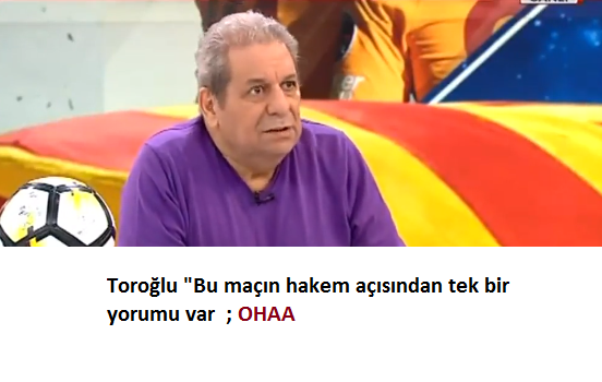 Erman Toroğlu'ndan Trabzonspor Galatasaray Hakemine Ohaa