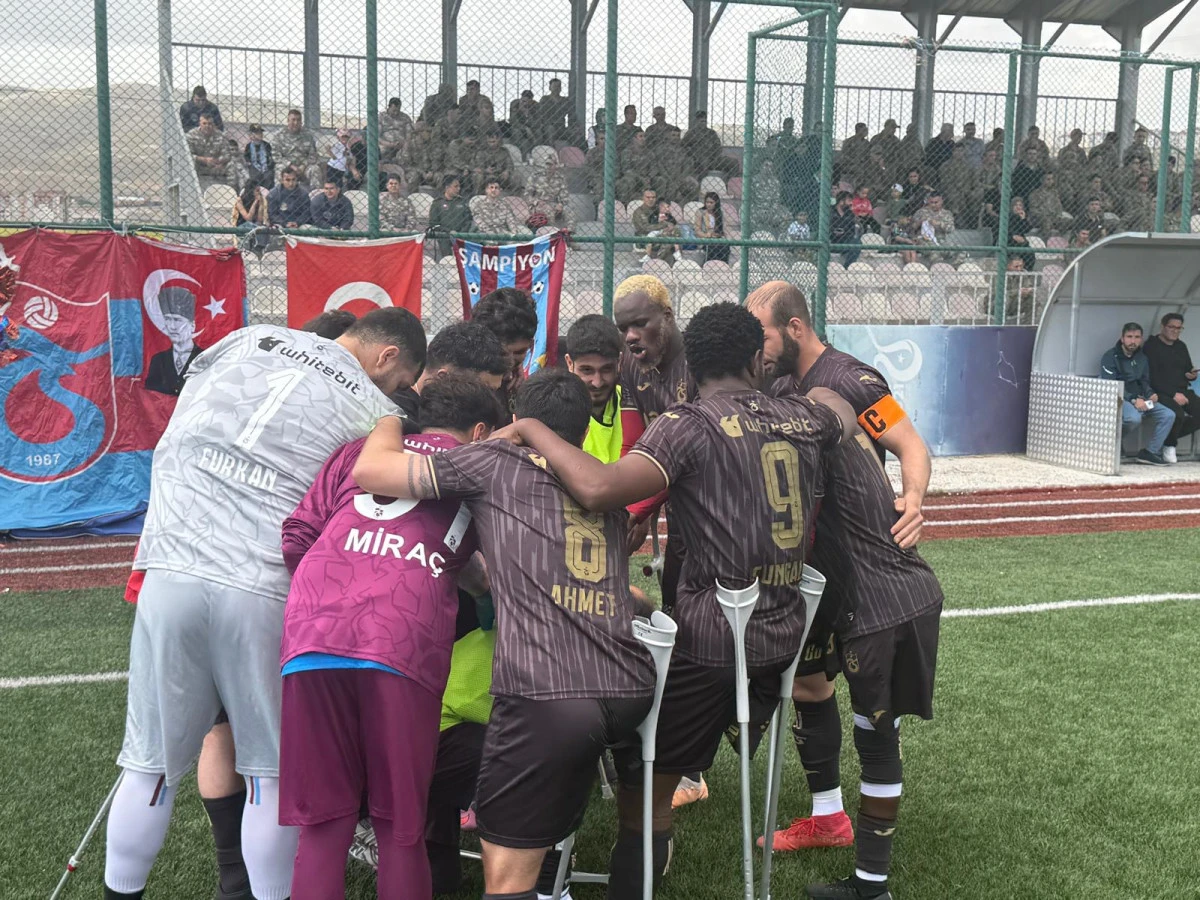 Trabzon B&uuml;y&uuml;kşehir Ampute Takımı T&uuml;rkiye Kupası Finaline Koşuyor
