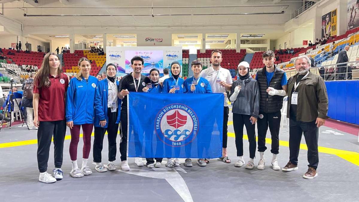 Trabzon Büyükşehir Belediyesi sporcuları başarıları ile gururlandırdı