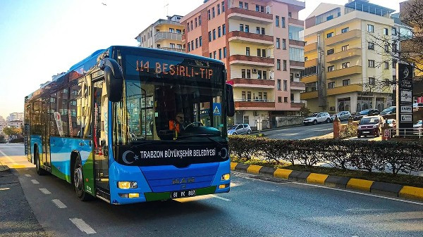 Trabzon Büyükşehir Belediyesinde ulaşımda çalışacak personel belirlendi