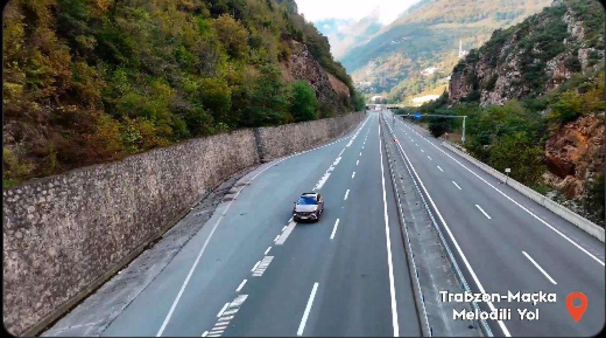 Trabzon-Maçka Yolu'nda Artık Tarih Yankılanıyor! Seyahatlere Mehter Marşı Eşlik Ediyor