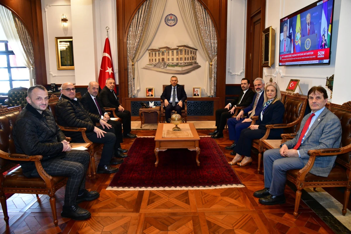 Trabzon Tanıtım G&uuml;nleri İ&ccedil;in Geri Sayım: Vali Şahin&rsquo;e Ziyaret