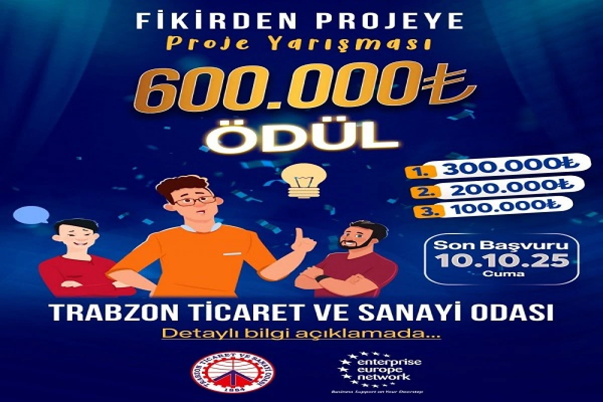 Trabzon TTSO'dan Fikirden Projeye: Hayal Et Gerçekleştir Proje Yarışması
