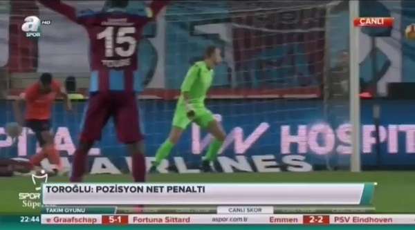 Trabzon Başakşehir Hakeme İsyan Erman Toroğlu Sizin Varınıza Yokunuza Fırat Abii...