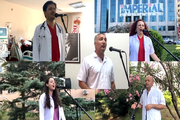 Trabzon’daki Kamu ve Özel Sektörde çalışan doktorlardan ''Müzik ile Bir Nefes” çalışması