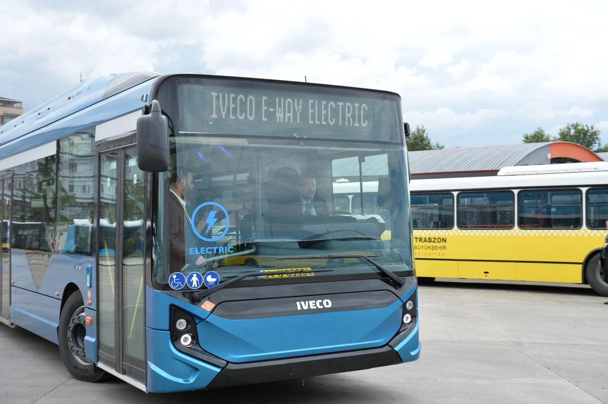 Trabzon'a 28 Yeni ELEKTRİKLİ Otob&uuml;s GELİYOR!