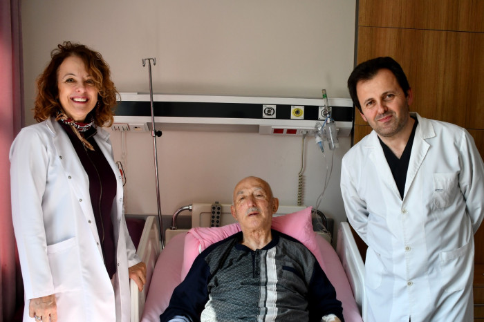 Trabzon'da aort kapağı değiştirilen Gümüşhaneli hasta, şikayetlerinden kurtuldu