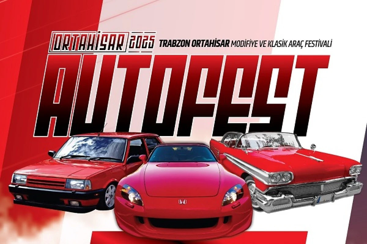 Trabzon'da AutoFest 2025 Ortahisar Modifiye ve Klasik Araç Festivali