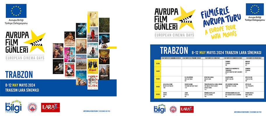 Trabzon'da Avrupa Film Festivali Heyecanı Başlıyor