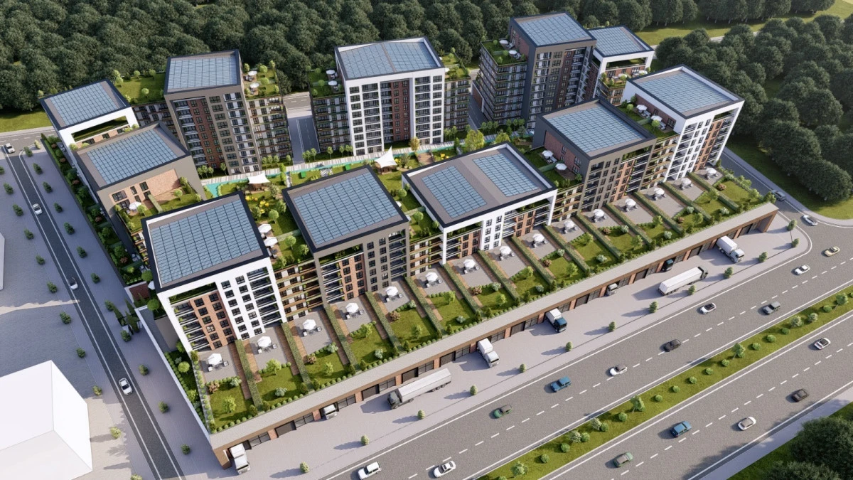 Trabzon'da Çağlayan kentsel dönüşüm projesi çalışmalar devam ediyor