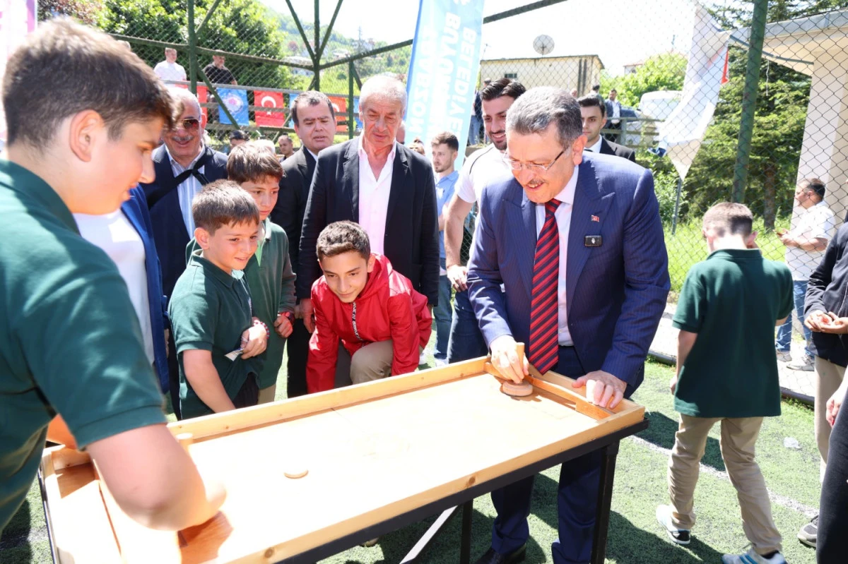 TRABZON'DA &Ccedil;OCUKLAR İ&Ccedil;İN ETKİNLİK! Yeşilova Mahallesi'nde Neşeli Dakikalar