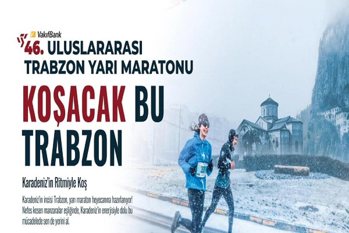 Trabzon&rsquo;da Dev Maraton Heyecanı: 40 &Uuml;lkeden 3 Bin Atlet KOŞACAK!