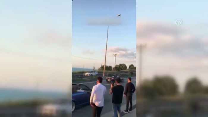 Trabzon'da drift yapan iki sürücünün ehliyetine geçici olarak el konuldu
