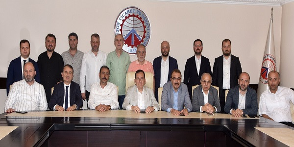 Trabzon'da TTSO üyeleri bayramlaşma töreni düzenledi