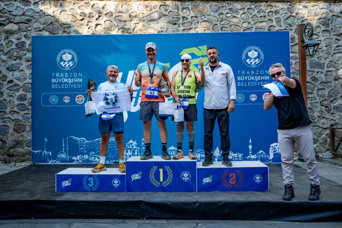 Trabzon'daki Dev Maraton Ultra S&uuml;mela'da &Ouml;d&uuml;ller Sahiplerini Buldu