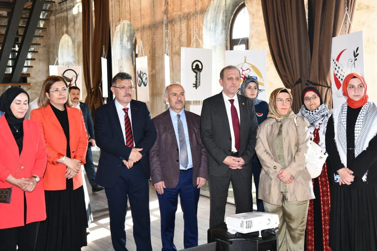 Trabzon'dan Dünya'ya Filistin için sanatla ses verildi